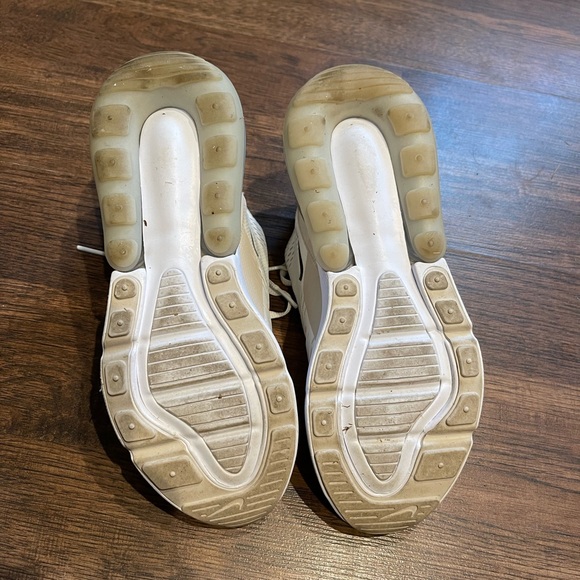Nike Air Max 270 in rare sold out Summit White Desert Sand color
Size 8 wmn - Picture 7 of 7